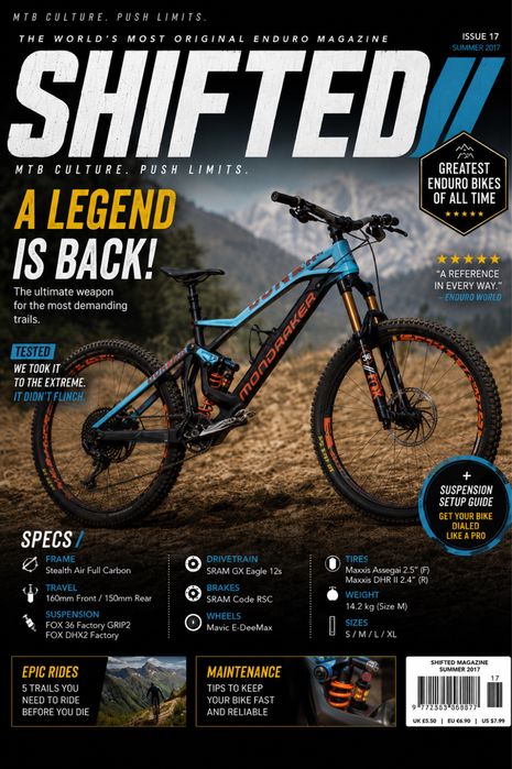 Bike de enduro (carbono) mondraker dune xr