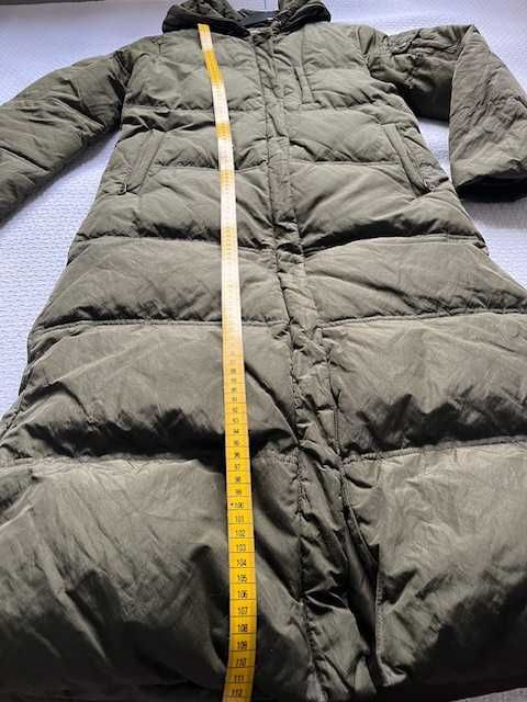 Kurtka płaszcz puchowy DKNY, zielony, XS