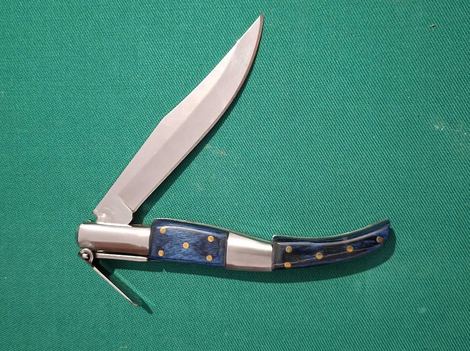 Canivete / Navalha El Artesano Albacete, mod. Árabe, com bolsa - NOVO