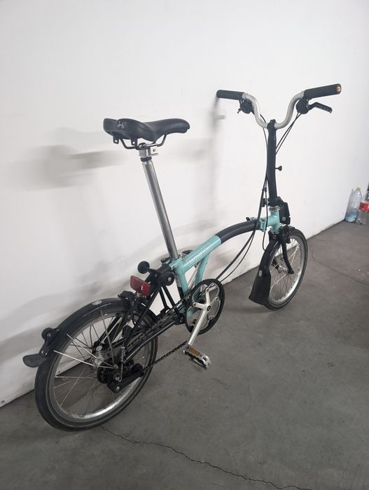 Brompton  bicicleta dobrável 6vel