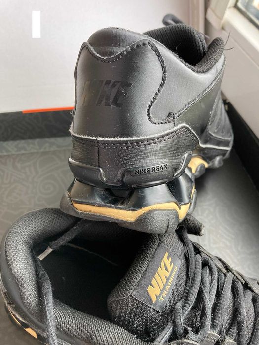 NIKE REAX rozm. 38,5 Czarne, złote,