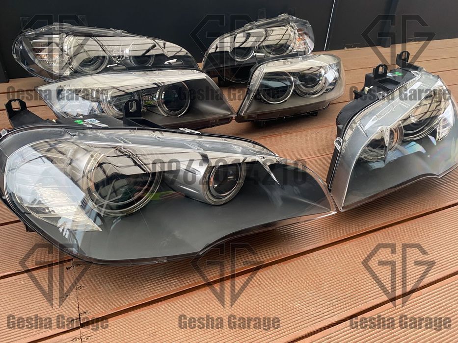 Наявність комплект фар BMW БМВ e39 F10 F30 g30 led halogen xenon lci