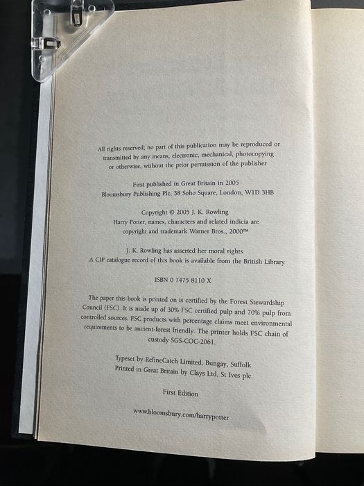 Harry Potter - 3 livros em inglês