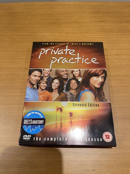 Temporada 1 Private Practice em DVD