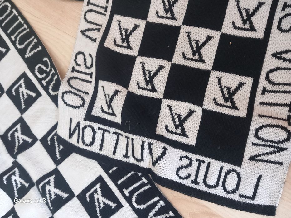 Louis vuitton ciepły szalik zimowy uniwersalny