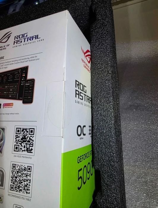 Відеокарта Asus RTX 5090 Rog Astral