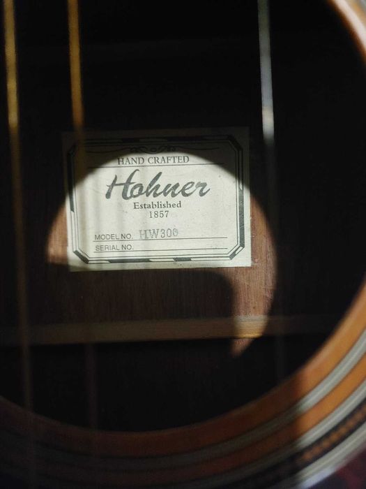 Акустична гітара серії Hohner HW 300