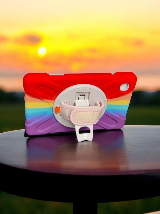 Etui do iPad Mini 5/Mini4 8.9" z Podstawką i Paskiem na Ramię Kolorowe