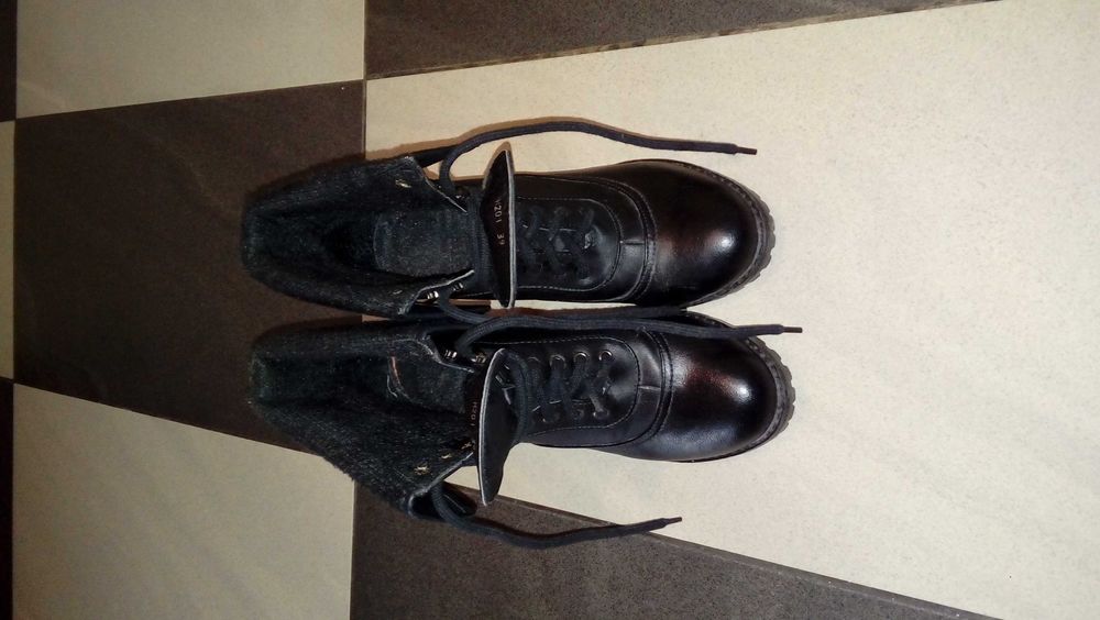 Botki damskie zimowe