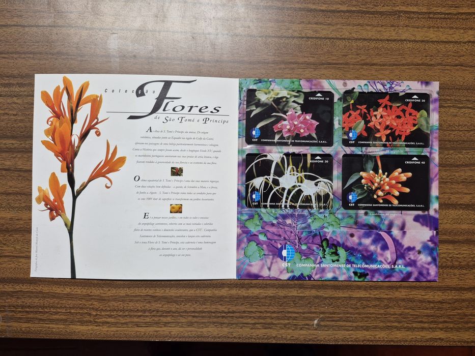 Coleções de cartões telefónicos, sobretudo da Portugal Telecom