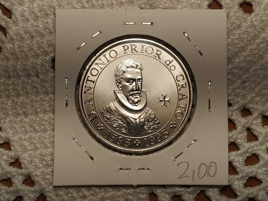 Portugal - moeda de 100 escudos de 1995 Prior do Crato