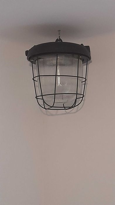 Lampa LOFT czarny mat