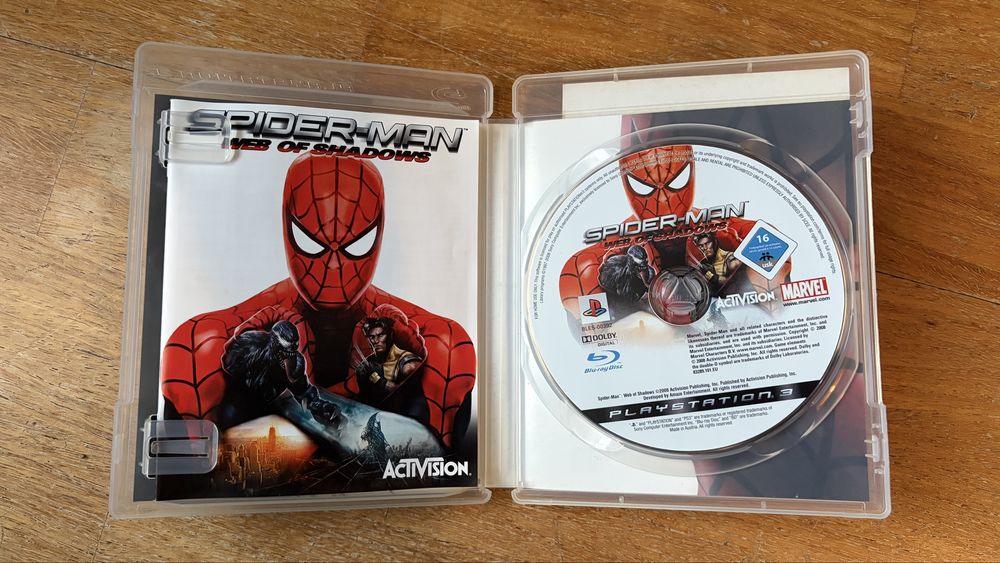 PS3 Spider-man web of shadows & Shattered dimensions