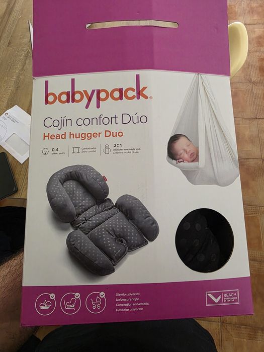Babypack, redutor de cadeira