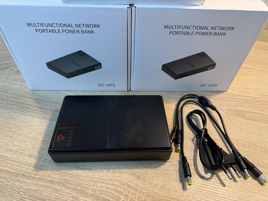 Безперебійник для роутера UPS ДБЖ УПС 11600 mah 18W АКБ в комплекті