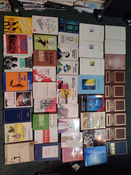 Grande Lote Livros Autores Portugueses e Lusófonos - cada 2 €