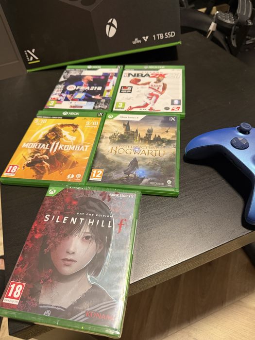 Xbox series x zestaw dwa pady gry