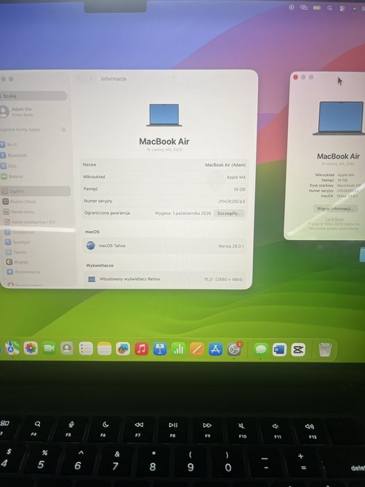 Macbook air m4 nietrafiony zakup, jak nowy