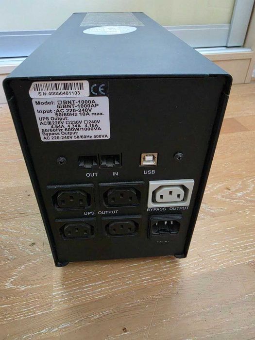 ДБЖ BNT-1000AP IEC б/в