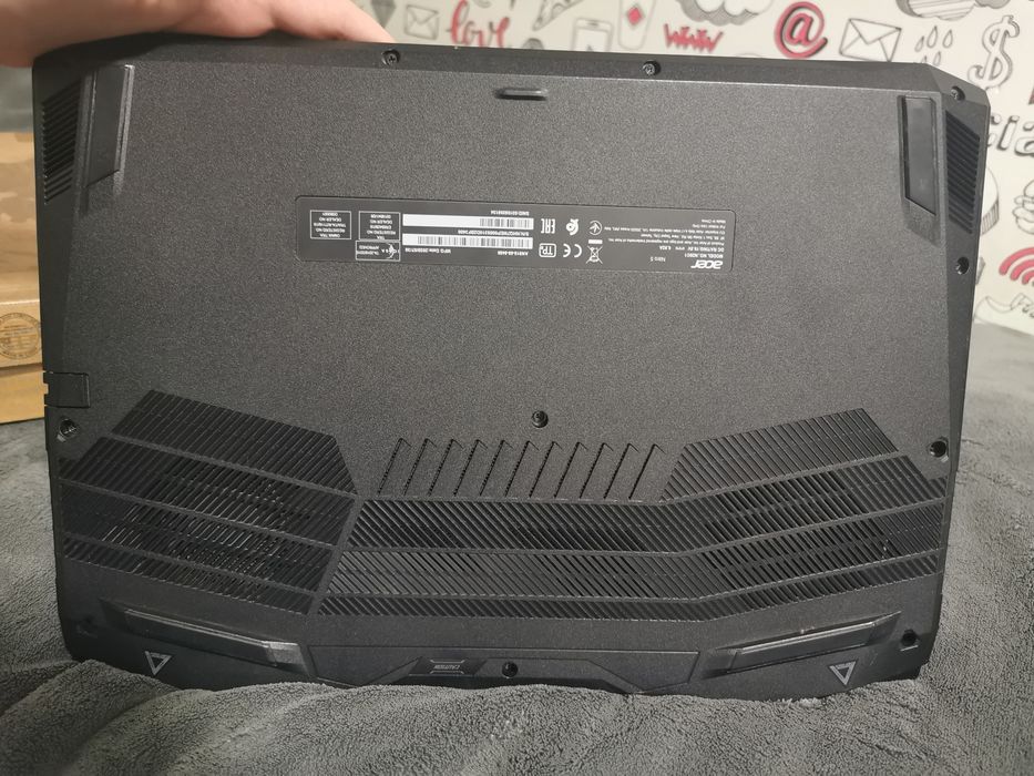 Acer Nitro 5 AN515-55  uszkodzona płyta główna, kompletne części