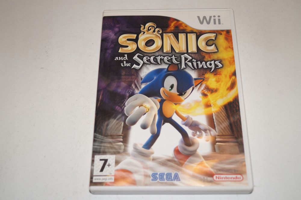 Sonic And The Secret Rings Wii Nintendo Wii Pudełkowa