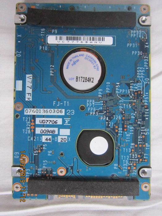 Продам недорого жёсткий диск FUJITSU 2,5”(SATA) 200 гб , для ноутбука.