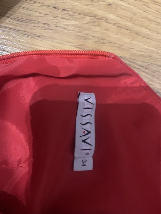 Sukienka Vissavi czerwona rozm.34 jak nowa