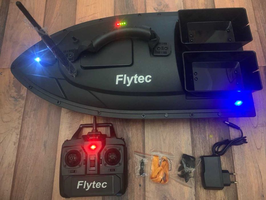 Карповый  Кораблик прикормочный рыбацкий для рыбалки FLYTEC 2011-5