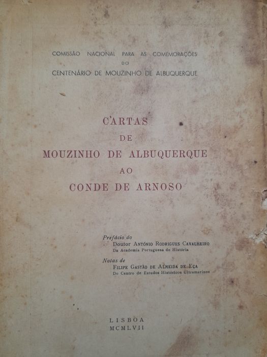 Cartas de Mouzinho de Albuquerque ao conde de Arnoso