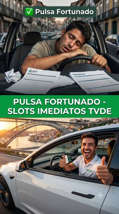 Slot TVDE Uber/Bolt