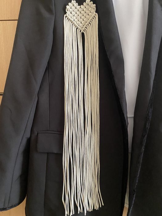 Брошка макраме Серце