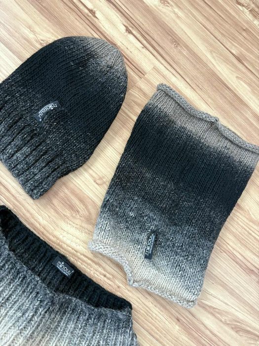 Sweter komin i czapka ombre Minouu rozmiar uniwersalny