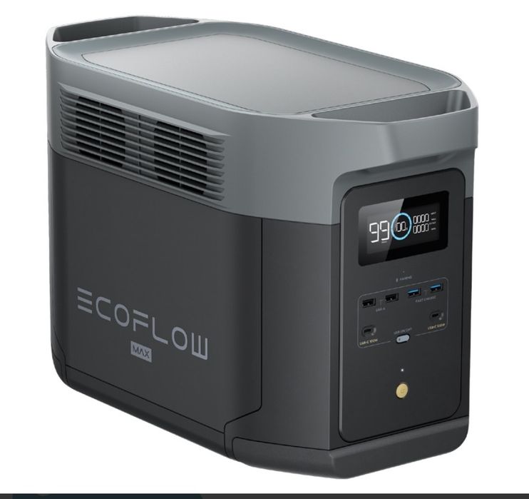 EcoFlow Delta 2 Max 2 кВт·год 2400Вт – Портативна зарядна станція