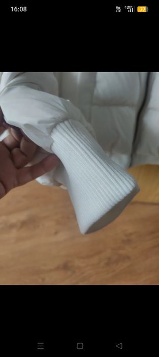 Piękna puchowa kurtka