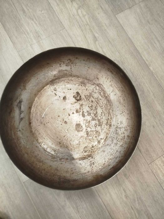 Misa stalowa, palenisko, pojemnik na olej, miska