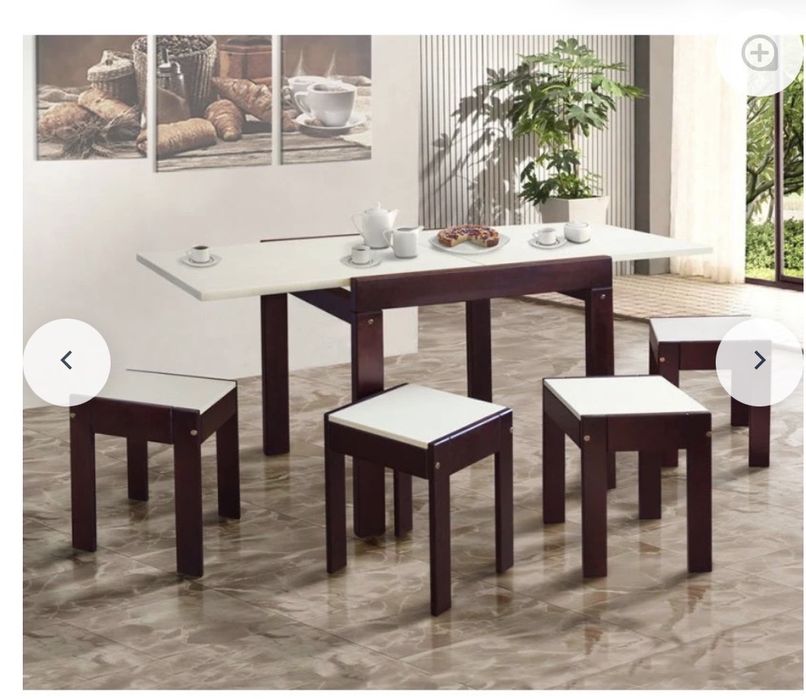 Розкладний стіл з ольхи