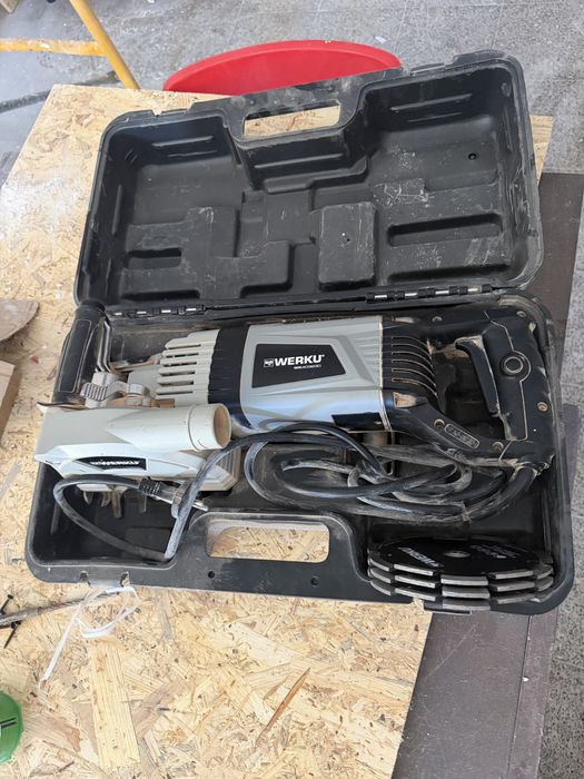 Maquina abrir roços werku 2400w como nova