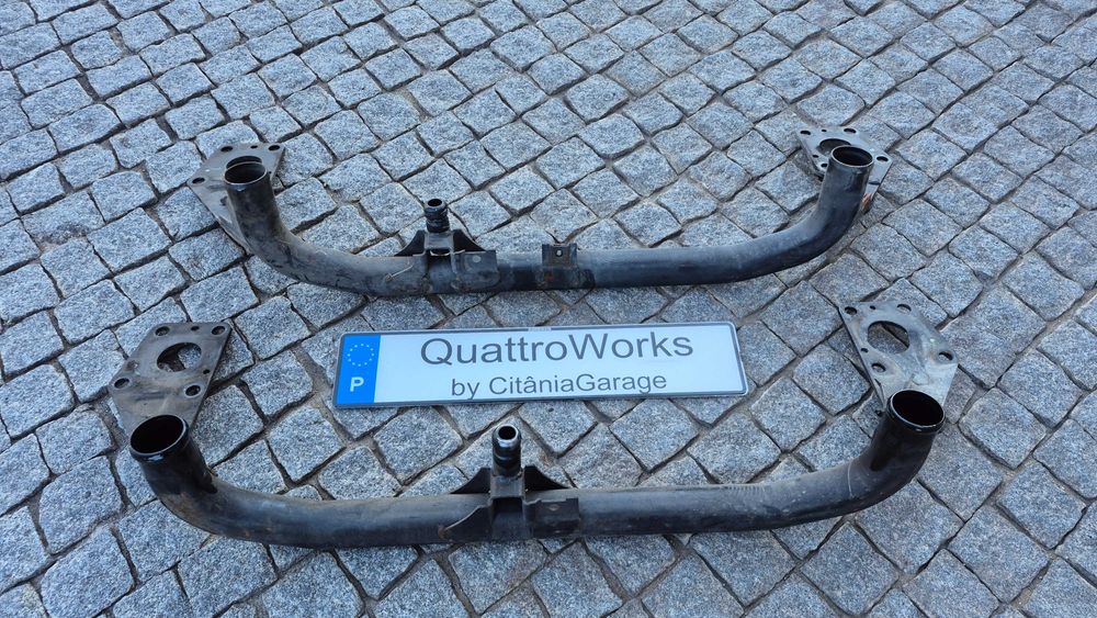 AUDI A4 B5 (8D) - Tubo Metálico Intercooler/ Apoio Motor Frente Fibra.