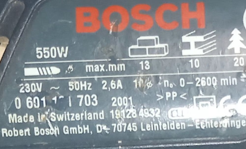 Ударная дрель BOSH GSB 13 R