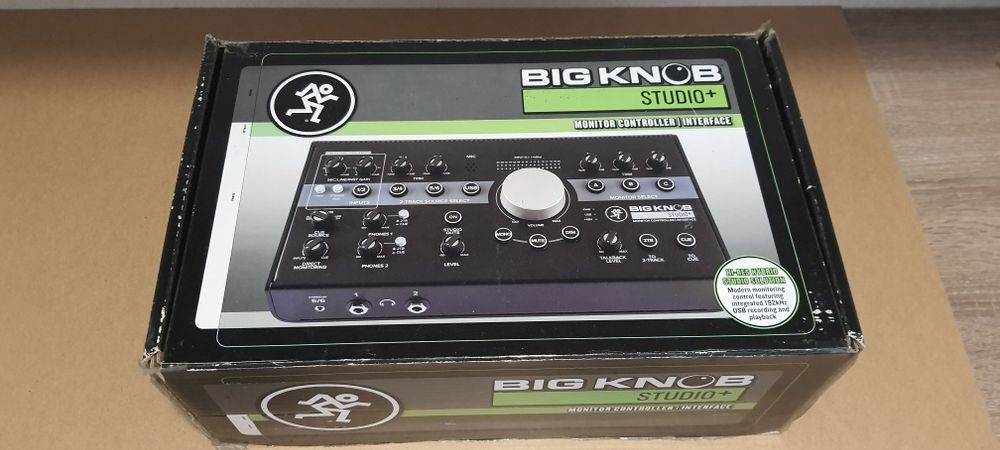 ТЕРМІНОВО! ТОРГ! Звуковая карта + контроллер мониторов Big knob studio+