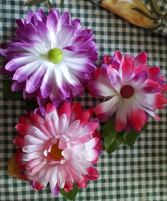 Fantasia de Carnaval Gancho para Cabelo Flores malmequer