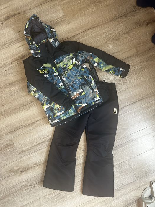 Зимовий костюм комбінезон лего lego wear  на 7 8 9 років 128 134