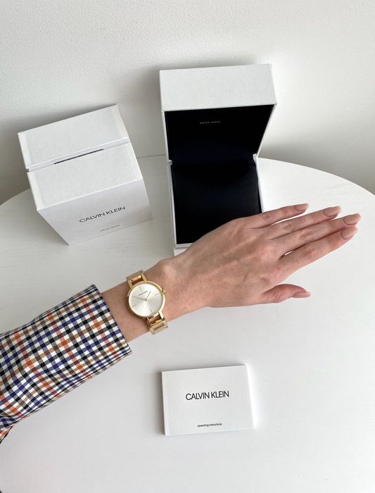 CALVIN KLEIN Жіночий брендовий годинник женские часы кельвин кляйн