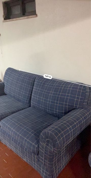Conjunto de Sofas em tecido - dois