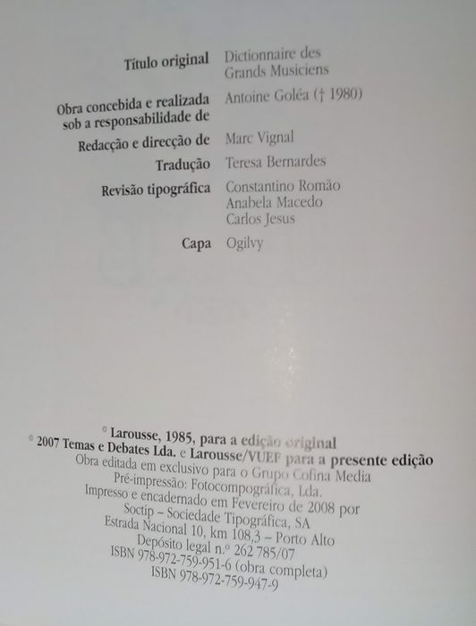 Dicionário Temático Larousse
