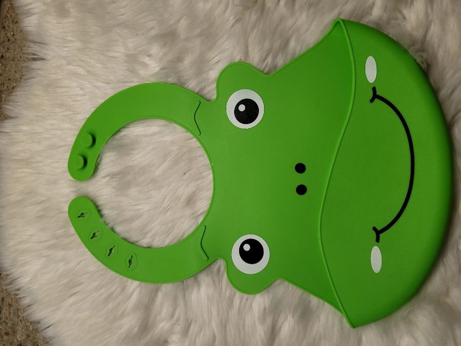 Sliniak nowy materiałowy i silikonowy 2 szt.