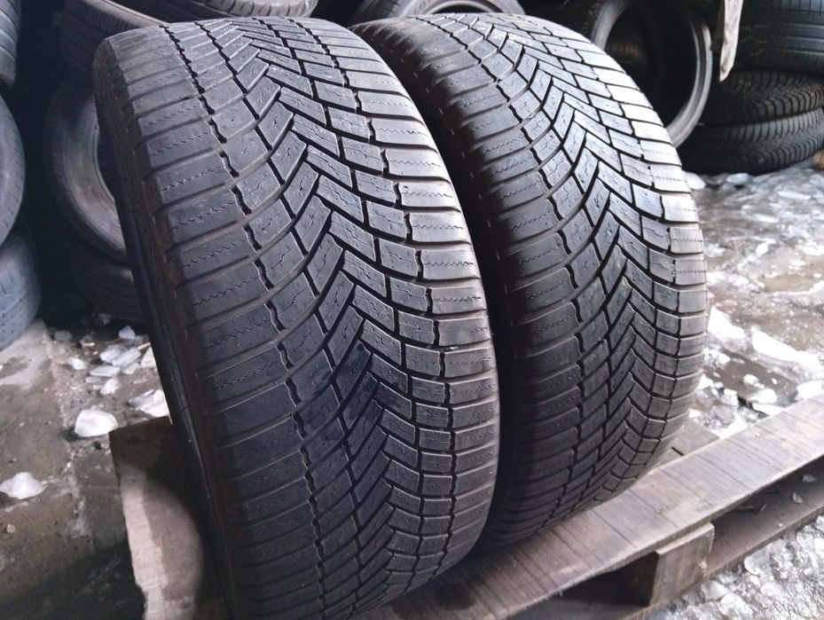 225.40.18 Bridgestone 2шт літо шини б/у гума склад Харків шиномонтаж