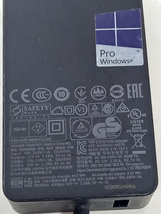 Блок питания Microsoft Surface Pro 3-4 (Model 1625)