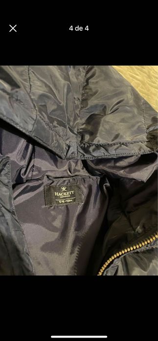 Casaco de penas Impecável, Hackett.