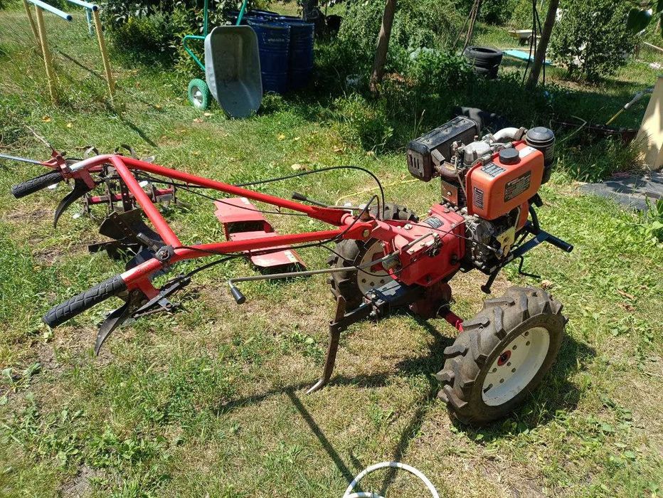 Мотоблок Forte 1350 та обладнання (9 л.с., дизель, колеса 12")